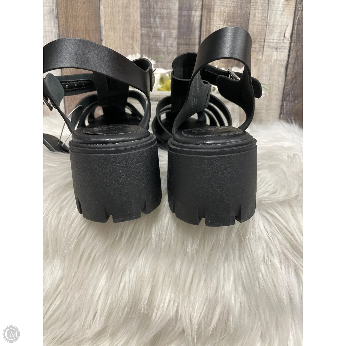 Shoes Heels Platform By Cme In Brown, Size: 10