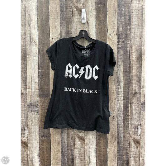 Top Short Sleeve Basic By Cme In Black, Size: Xl