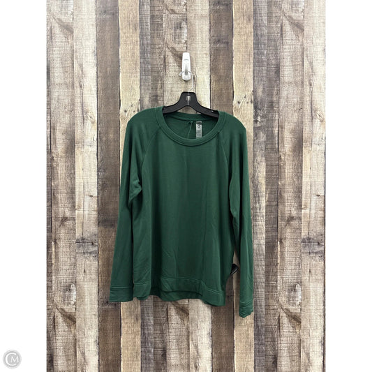 Top Long Sleeve By Lou And Grey In Green, Size: M