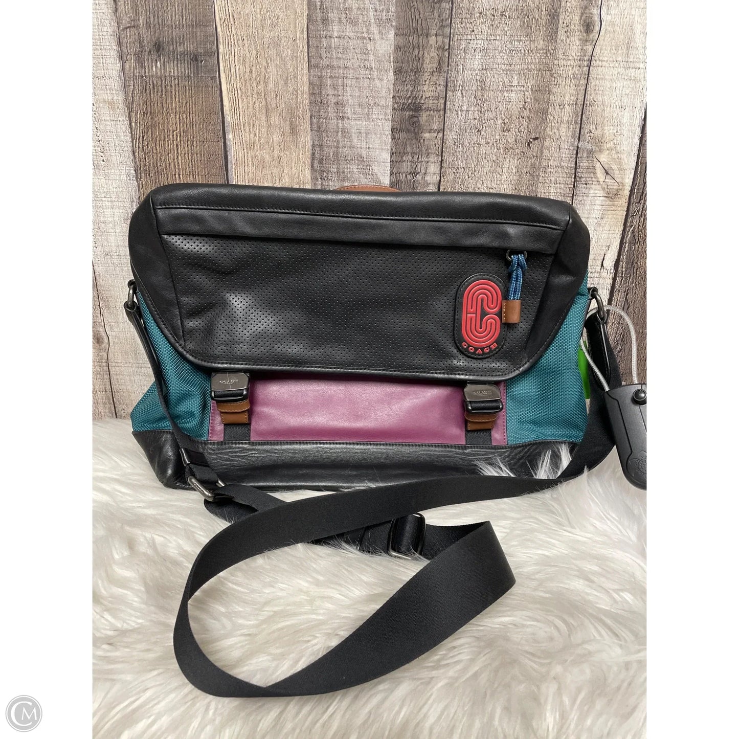 Lanyard Designer By Coach, Size: Large