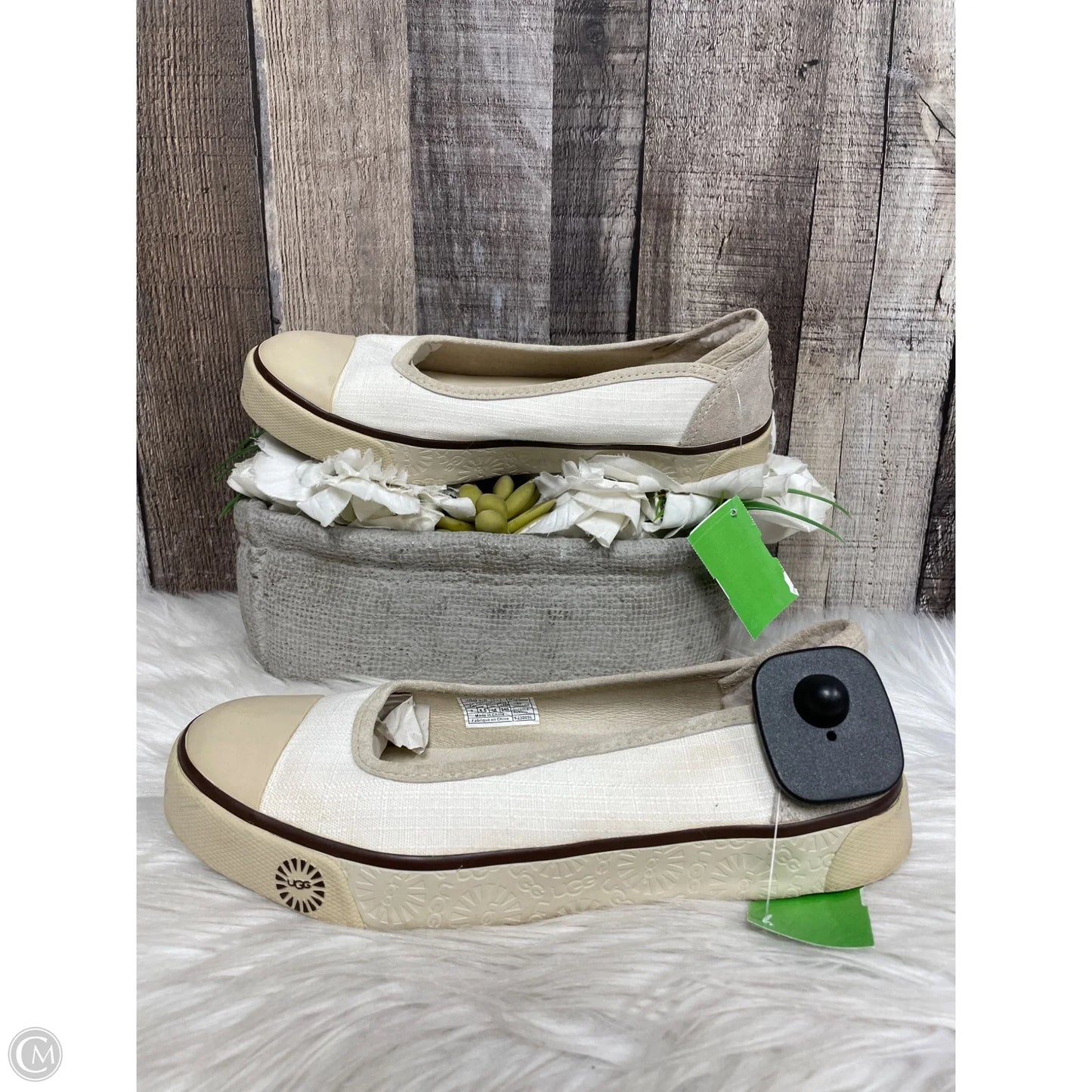 Shoes Designer By Ugg In Beige, Size: 7