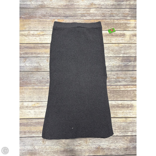 Skirt Maxi By Lush In Grey, Size: L