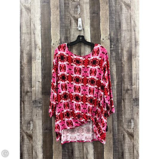 Top Long Sleeve By Ruby Rd In Multi-colored, Size: 3x