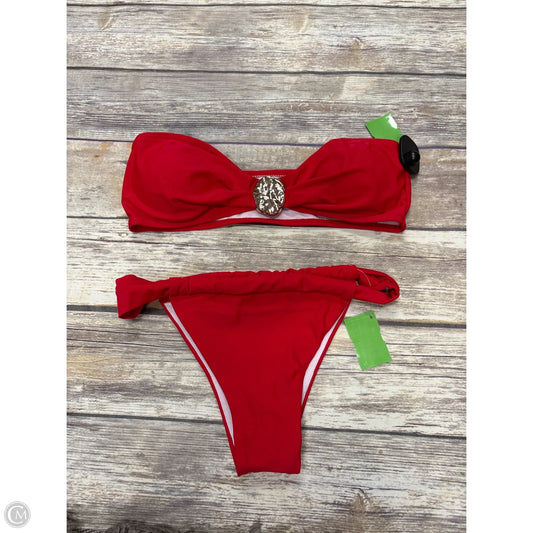 Swimsuit 2pc By Cmf In Red, Size: M