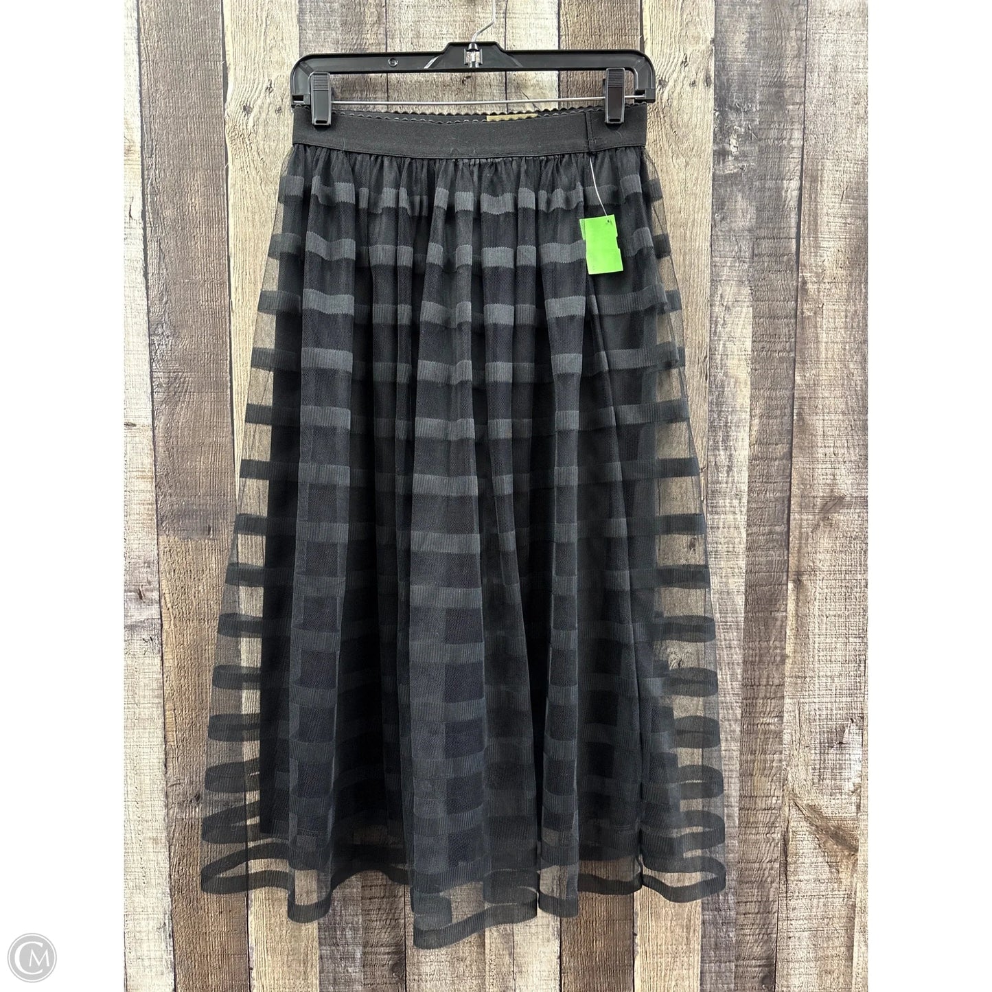 Skirt Midi By Cme In Black, Size: S