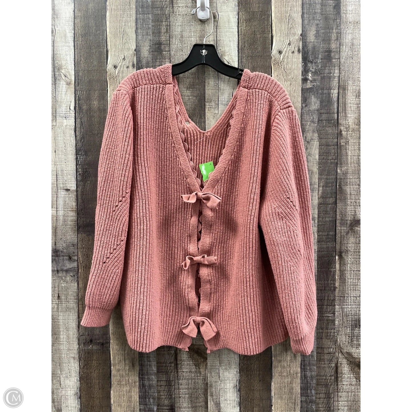 Sweater By Shein In Mauve, Size: 4x