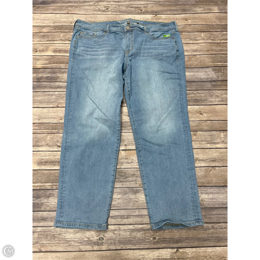 Jeans Boyfriend By Torrid In Blue Denim, Size: 20