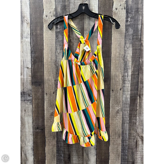 Top Sleeveless By Cabi In Multi-colored, Size: M
