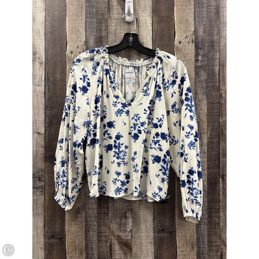 Top Long Sleeve By Old Navy In Multi-colored, Size: S