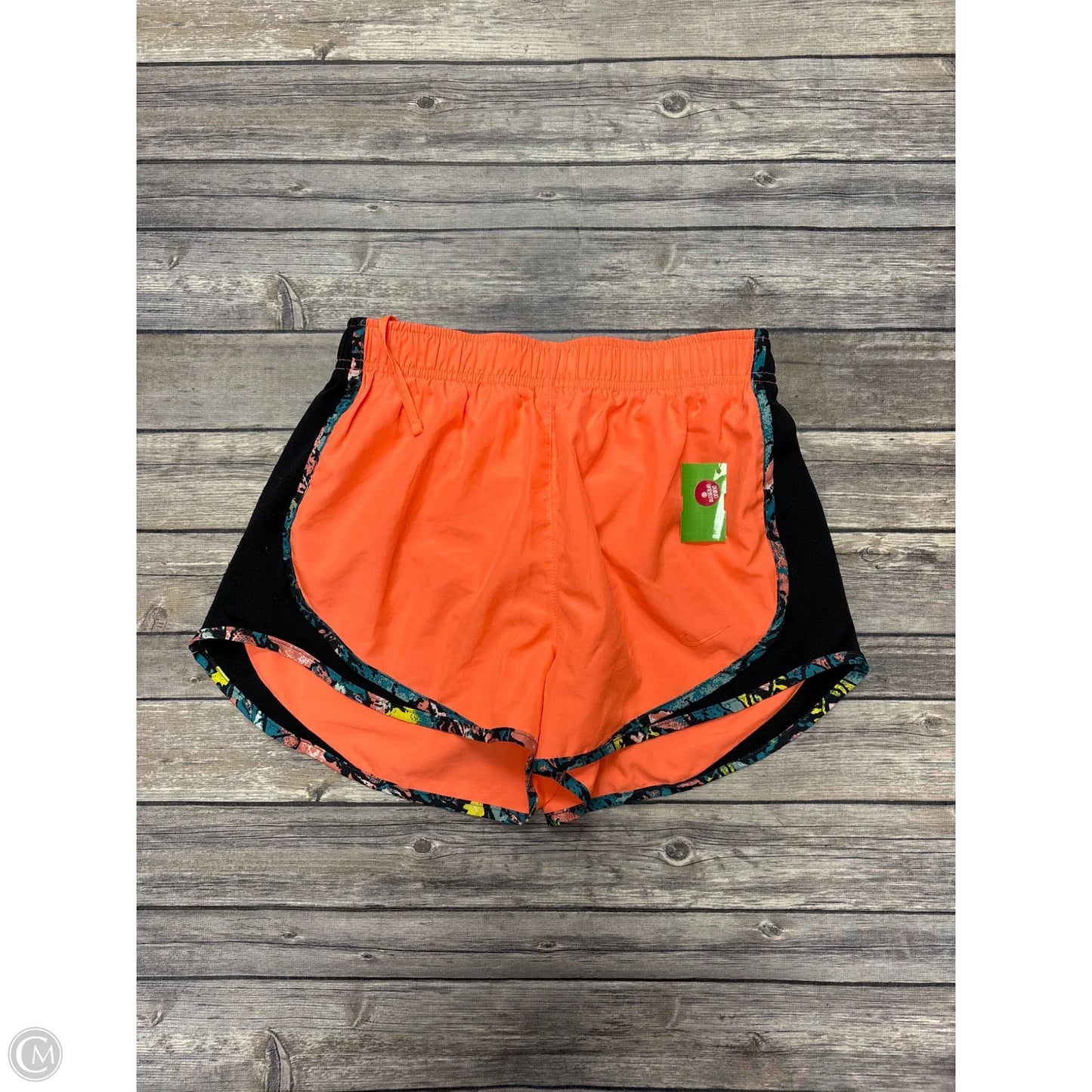 Athletic Shorts By Nike In Orange, Size: S