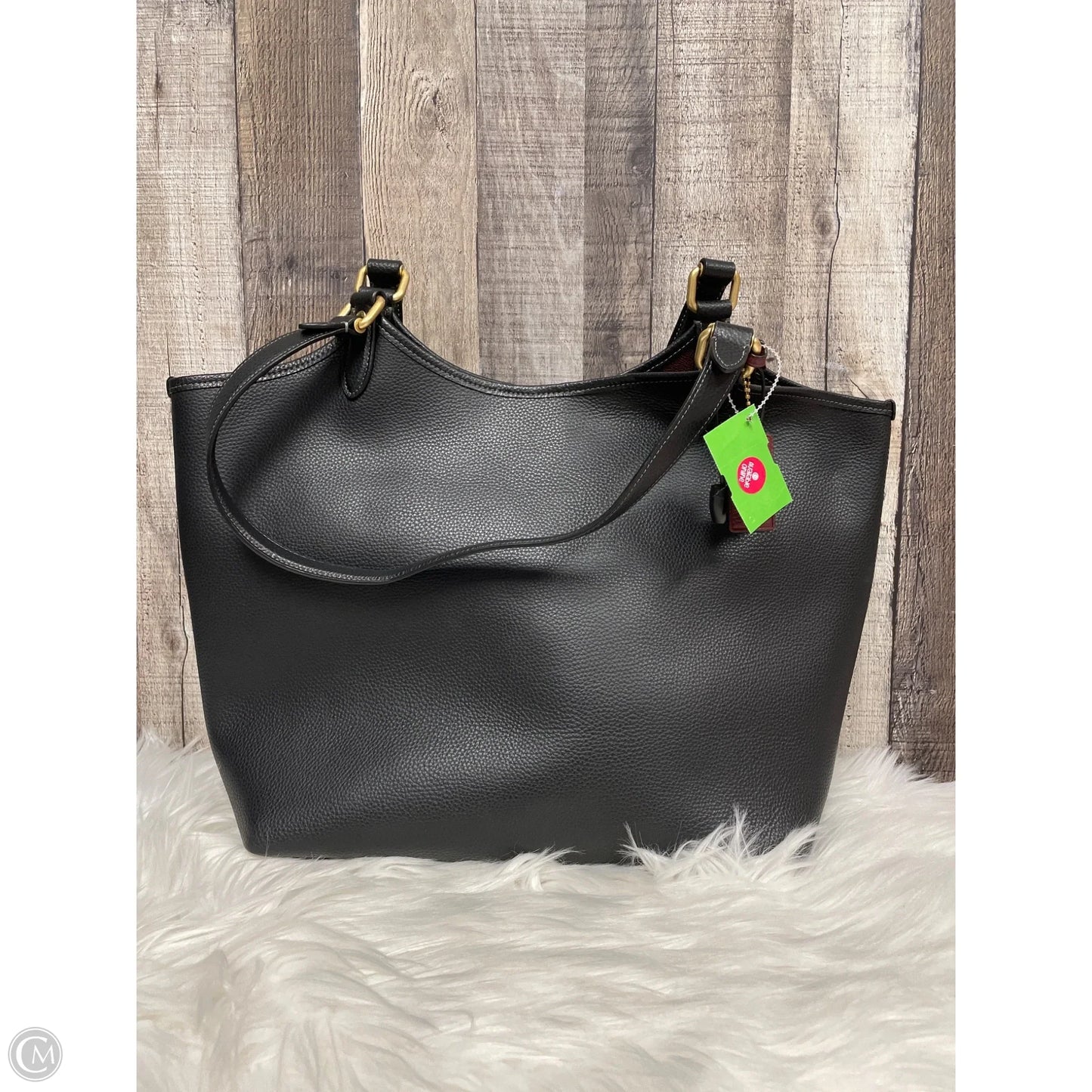 Tote Designer By Coach, Size: Large