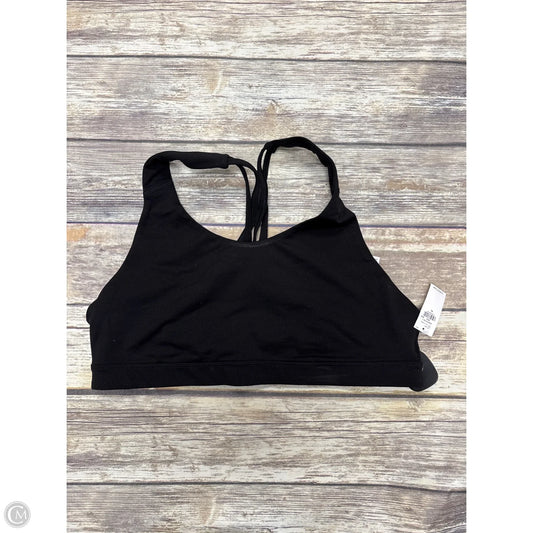 Athletic Bra By Old Navy In Black, Size: Xl