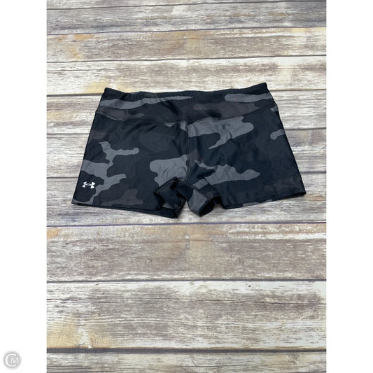 Athletic Shorts By Under Armour In Camouflage Print, Size: L