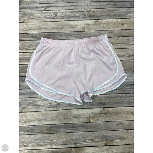 Athletic Shorts By Nike In Purple, Size: Xl