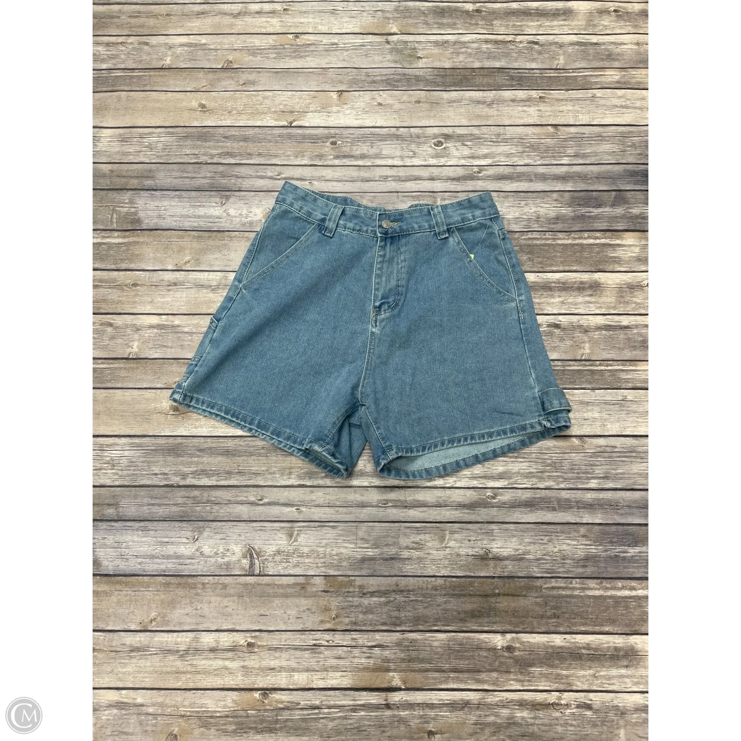 Shorts By Cmf In Blue Denim, Size: M