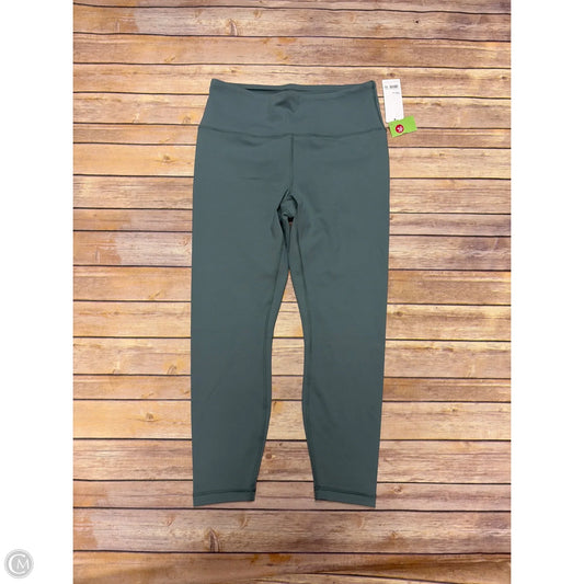 Athletic Leggings By Yogalicious In Green, Size: Xl