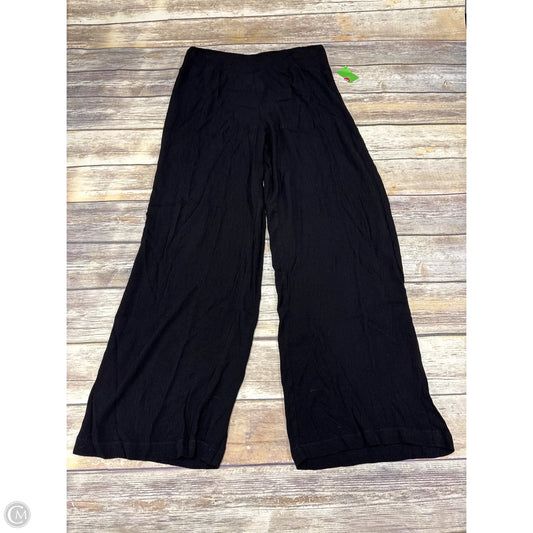 Pants Wide Leg By Lauren By Ralph Lauren In Black, Size: L