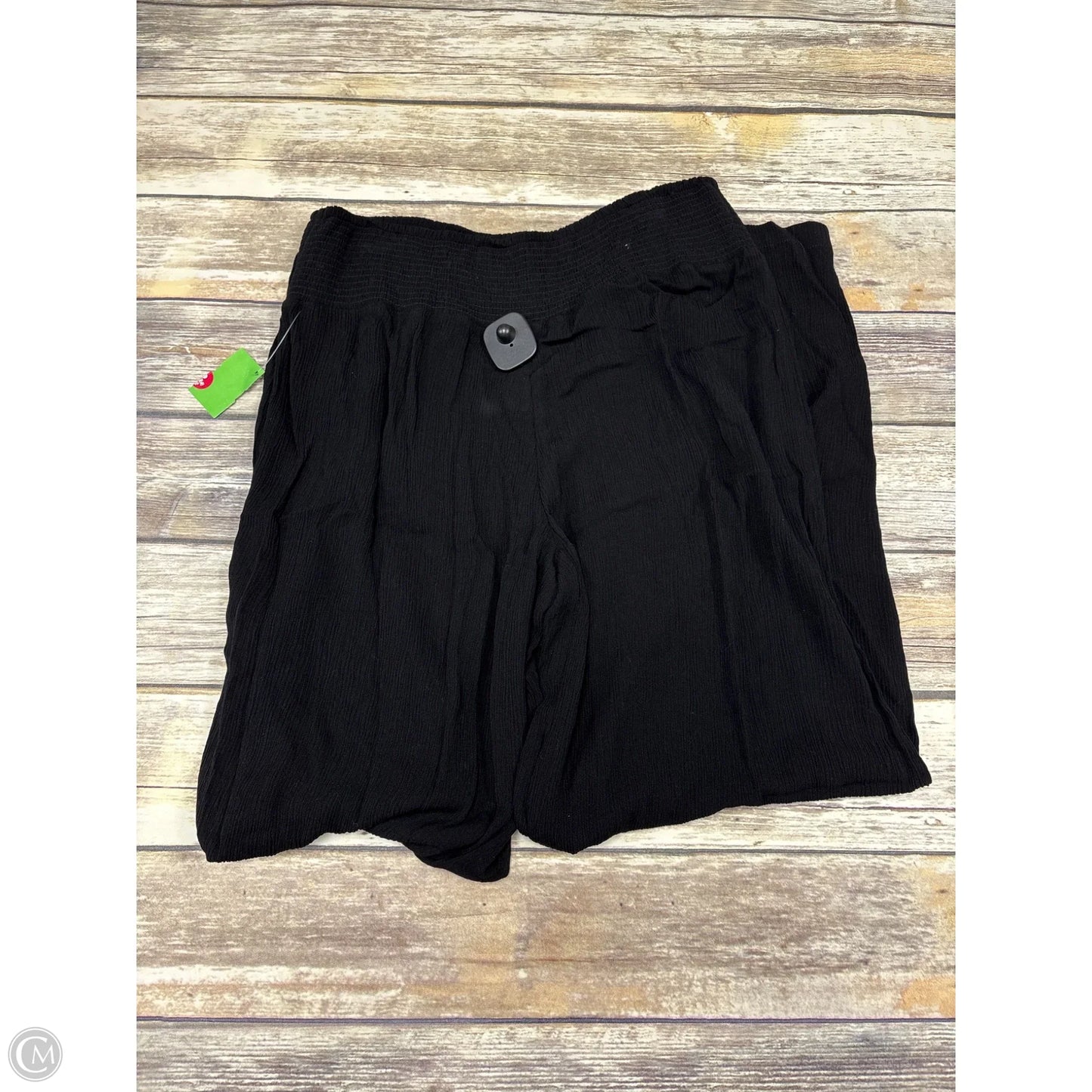 Pants Wide Leg By Lauren By Ralph Lauren In Black, Size: L