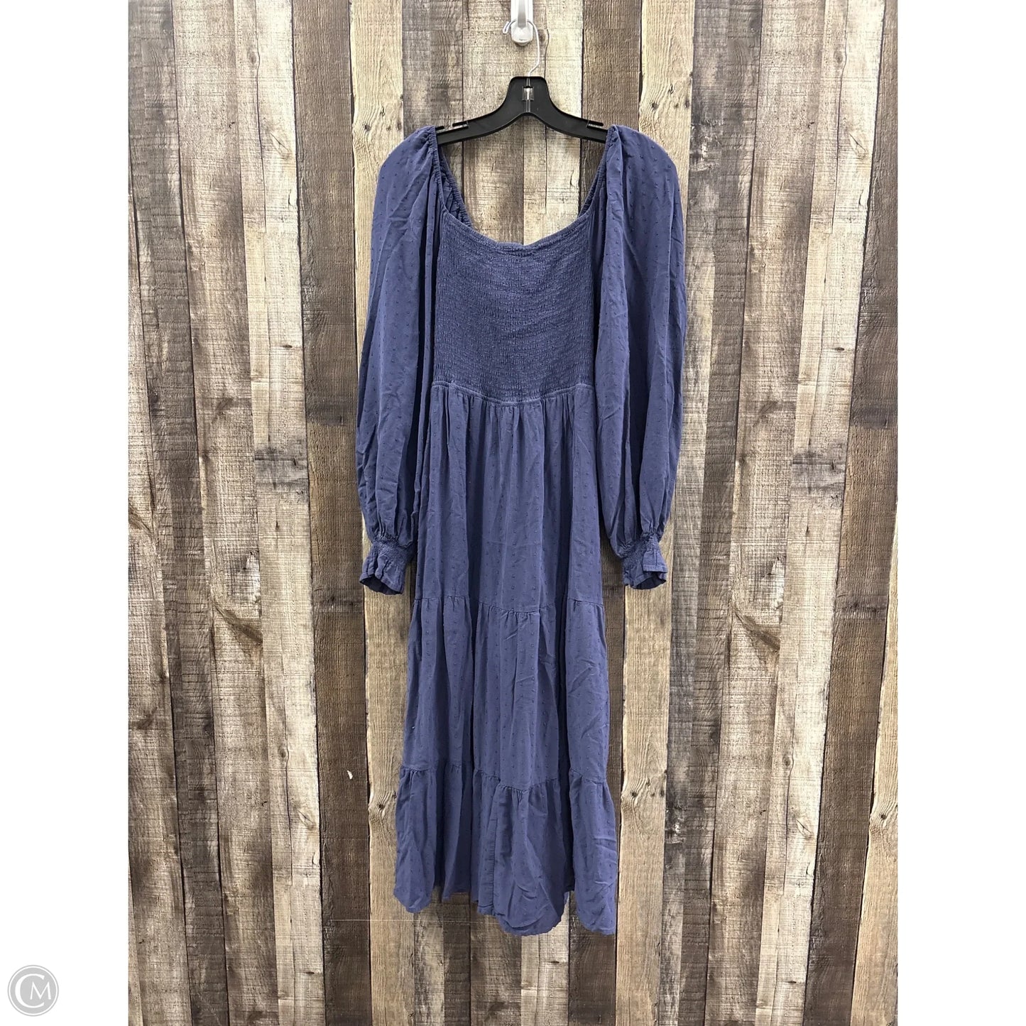 Dress Casual Midi By Penelope Rose In Blue, Size: Xl