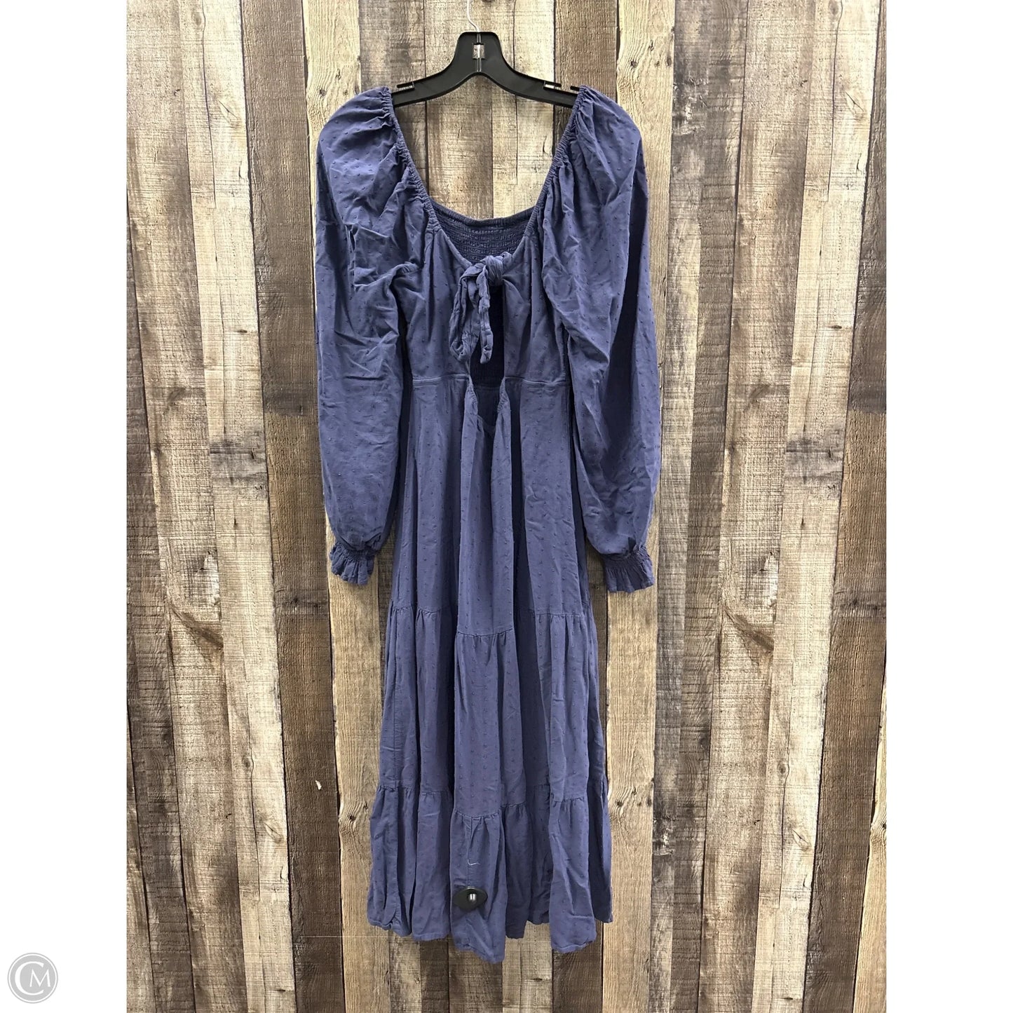 Dress Casual Midi By Penelope Rose In Blue, Size: Xl