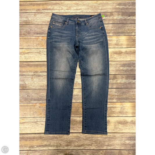 Jeans Boyfriend By Jag In Blue Denim, Size: 12