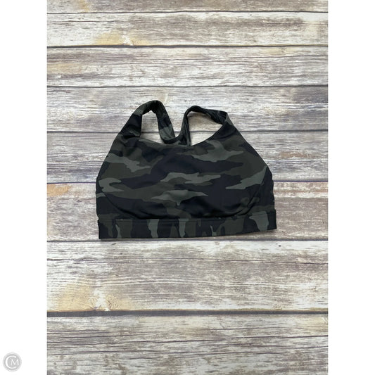 Athletic Bra By Athleta In Camouflage Print, Size: Xs