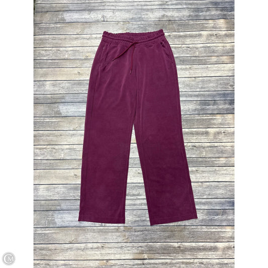 Athletic Pants By Athleta In Maroon, Size: Xs