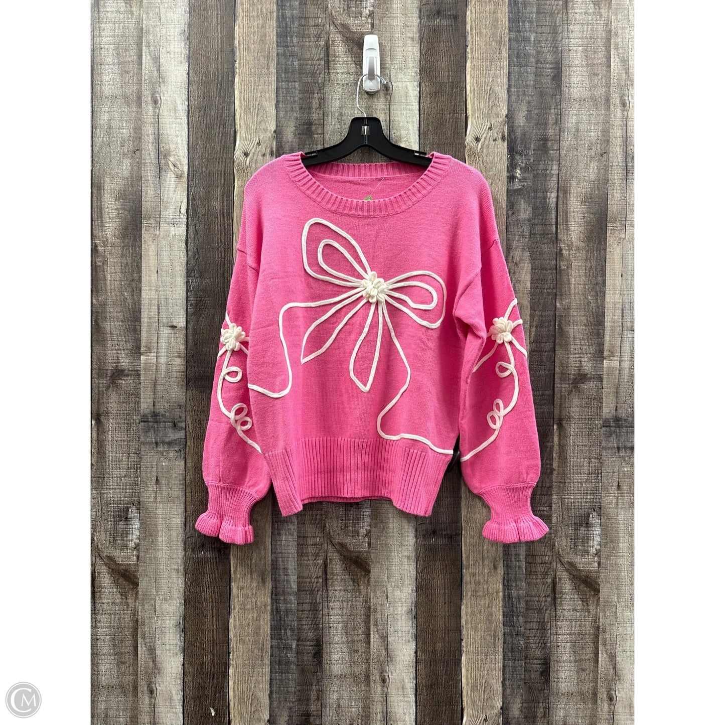 Sweater By Cmf In Pink, Size: S
