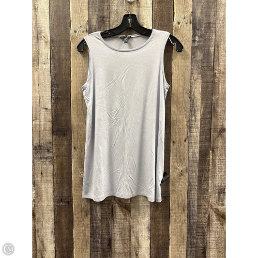 Top Sleeveless Basic By Eileen Fisher In Blue, Size: Xxs