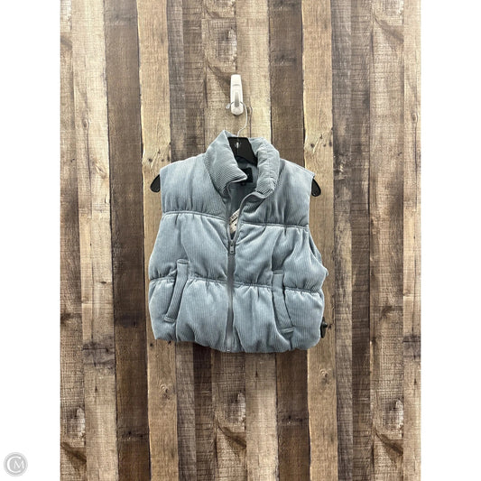 Vest Puffer & Quilted By Love Tree In Blue, Size: M
