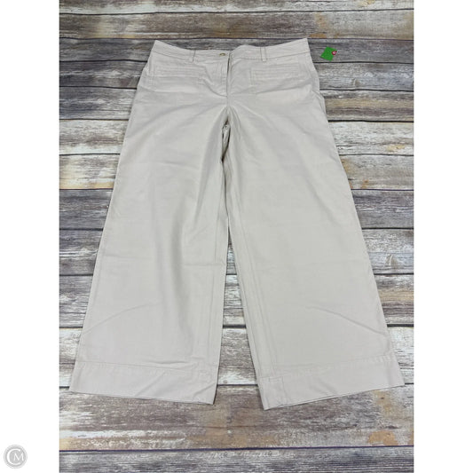 Pants Wide Leg By Talbots In Beige, Size: 14
