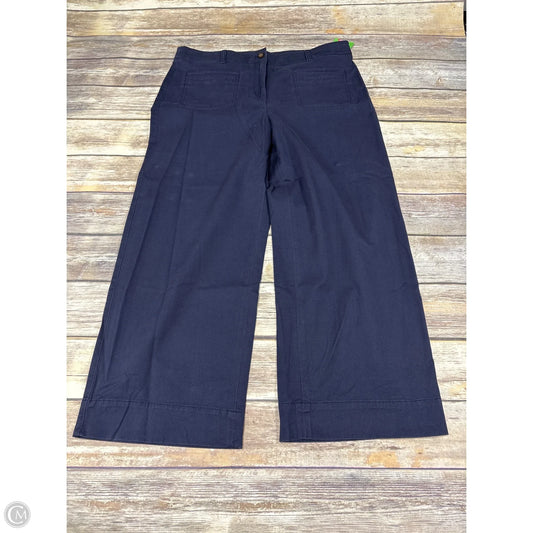 Pants Wide Leg By Talbots In Navy, Size: 14