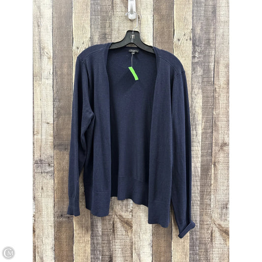 Cardigan By Talbots In Navy, Size: Xl