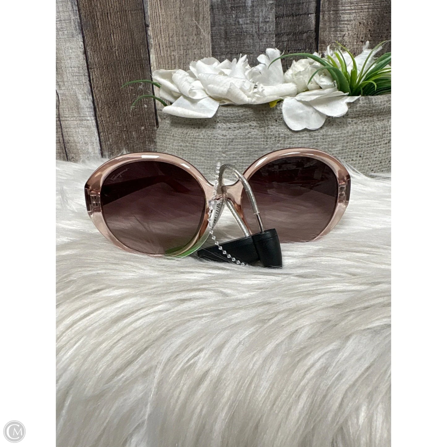 Sunglasses Luxury Designer By Ferragamo