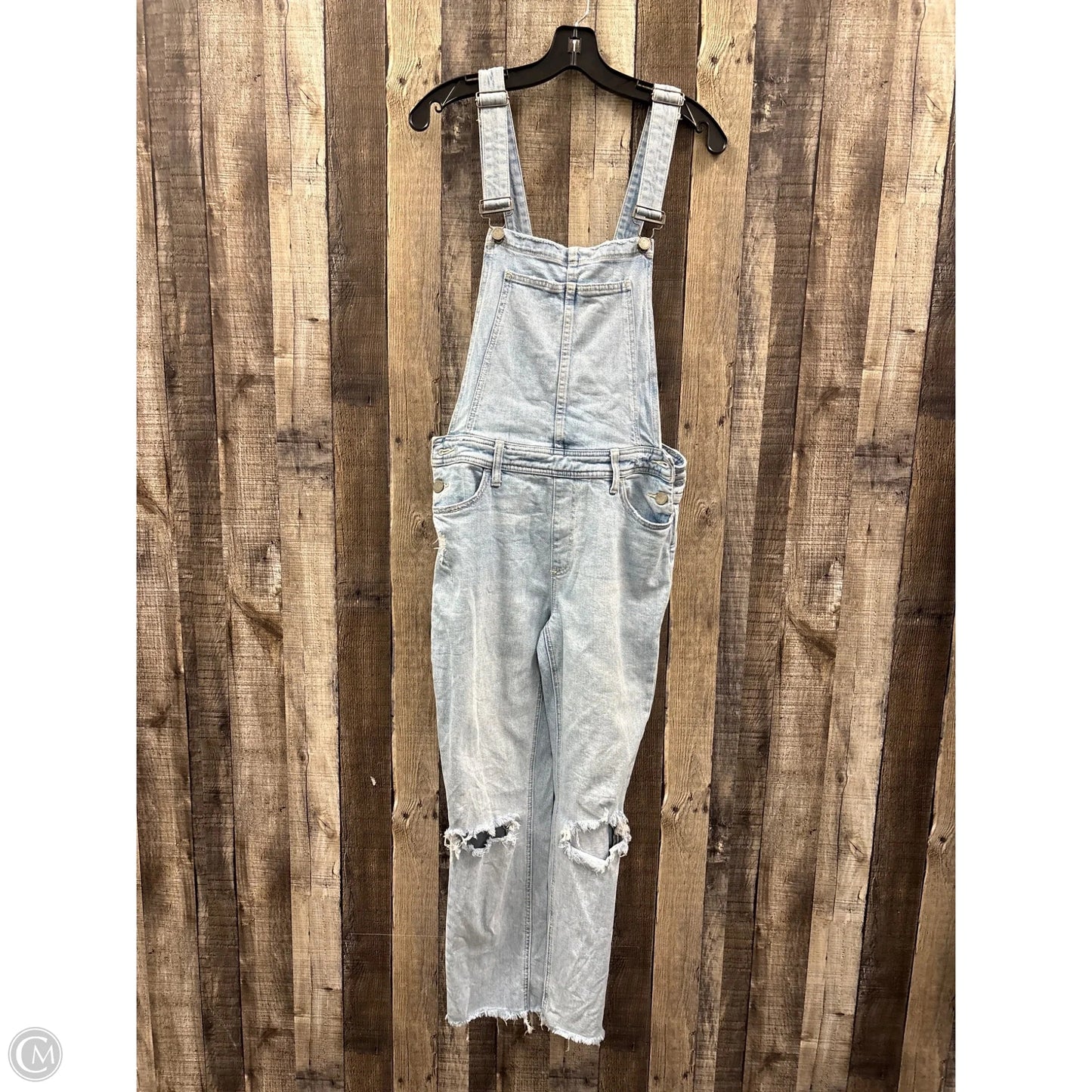 Overalls By Paige In Blue Denim, Size: 6