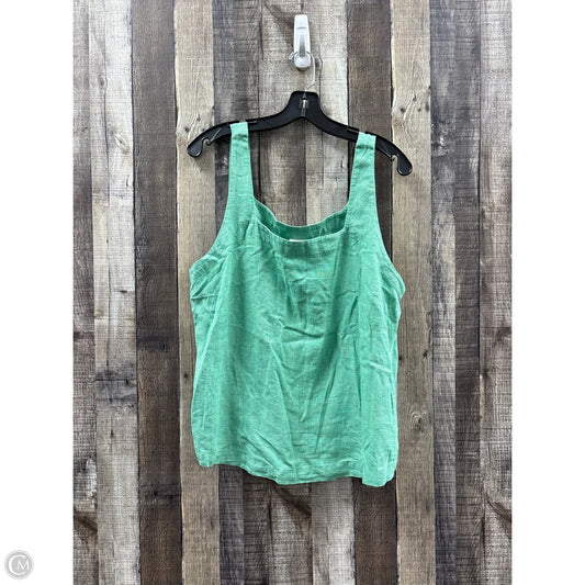 Top Sleeveless By A New Day In Green, Size: Xxl