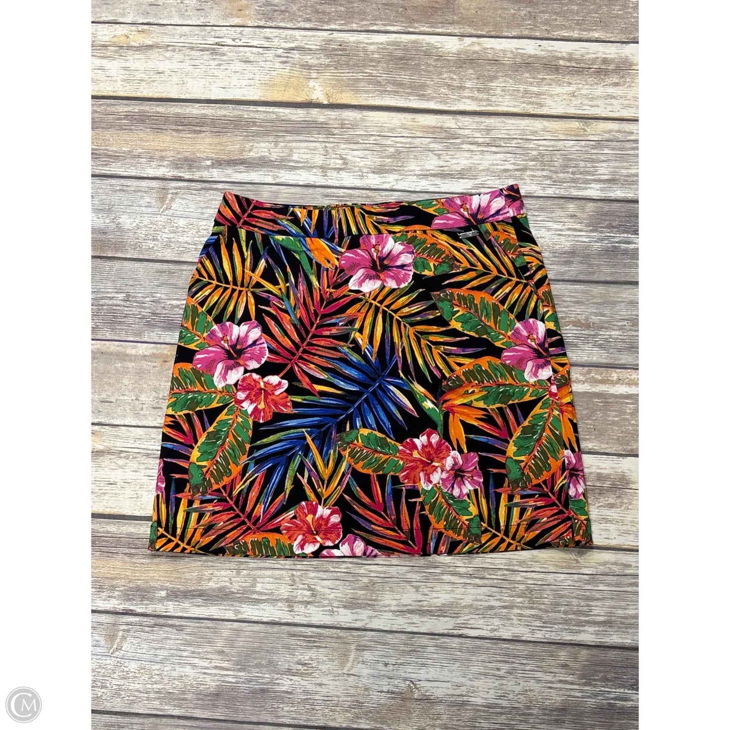 Skort By Rafaella In Floral Print, Size: M