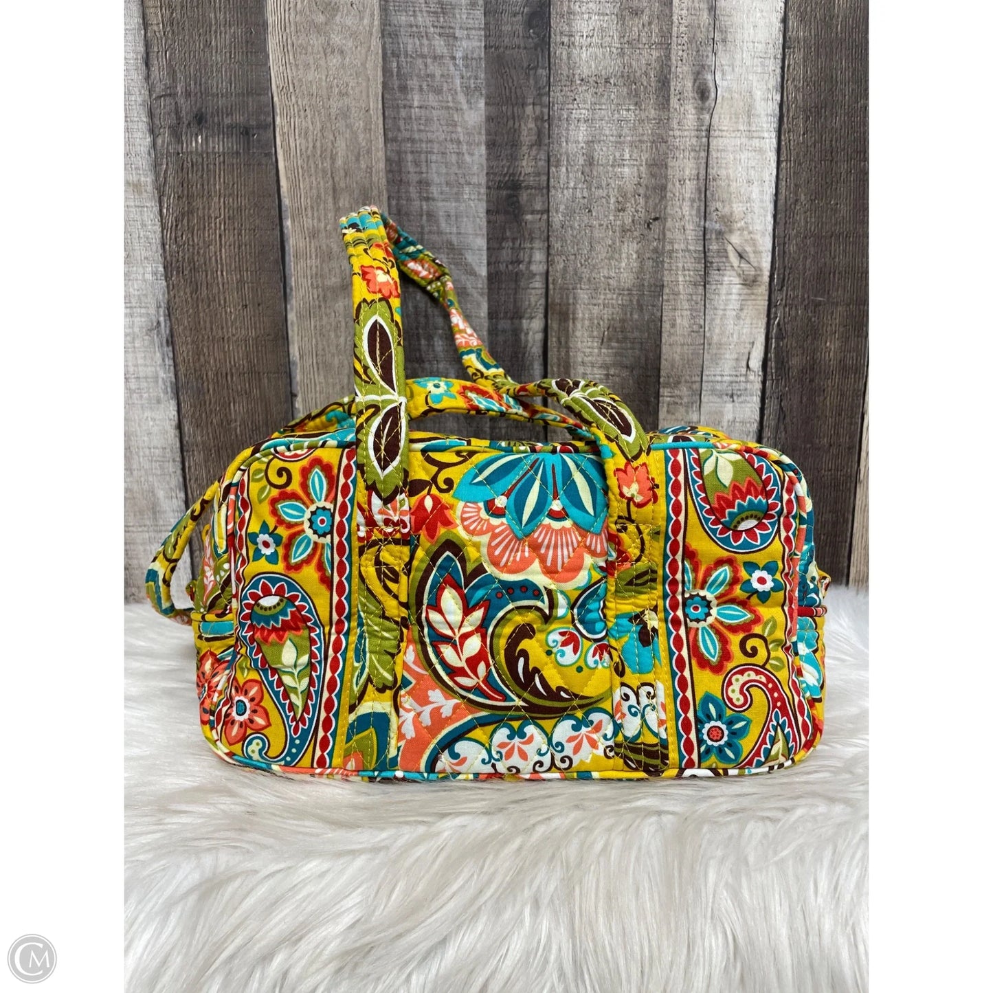 Handbag By Vera Bradley, Size: Medium
