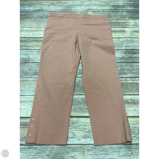 Pants Dress By Chicos In Peach, Size: 16