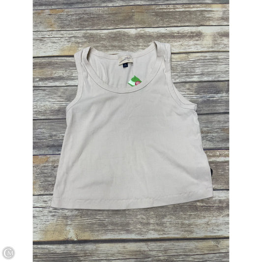 Top Sleeveless Basic By Universal Thread In Beige, Size: Xl
