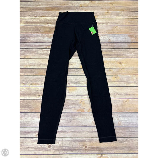 Athletic Leggings By Lululemon In Black, Size: 4