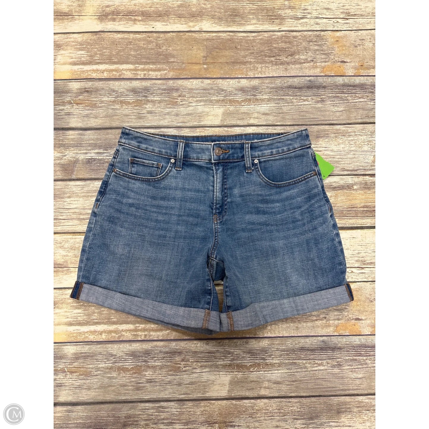 Shorts By Chicos In Blue Denim, Size: 6