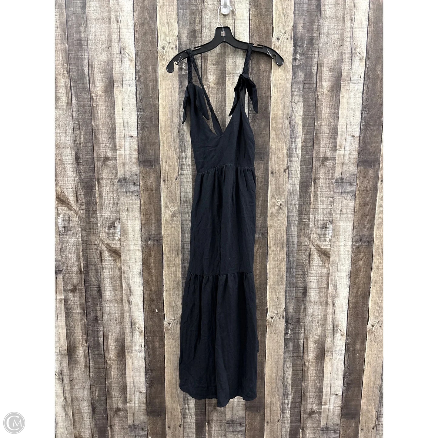 Dress Casual Maxi By Entro In Black, Size: L