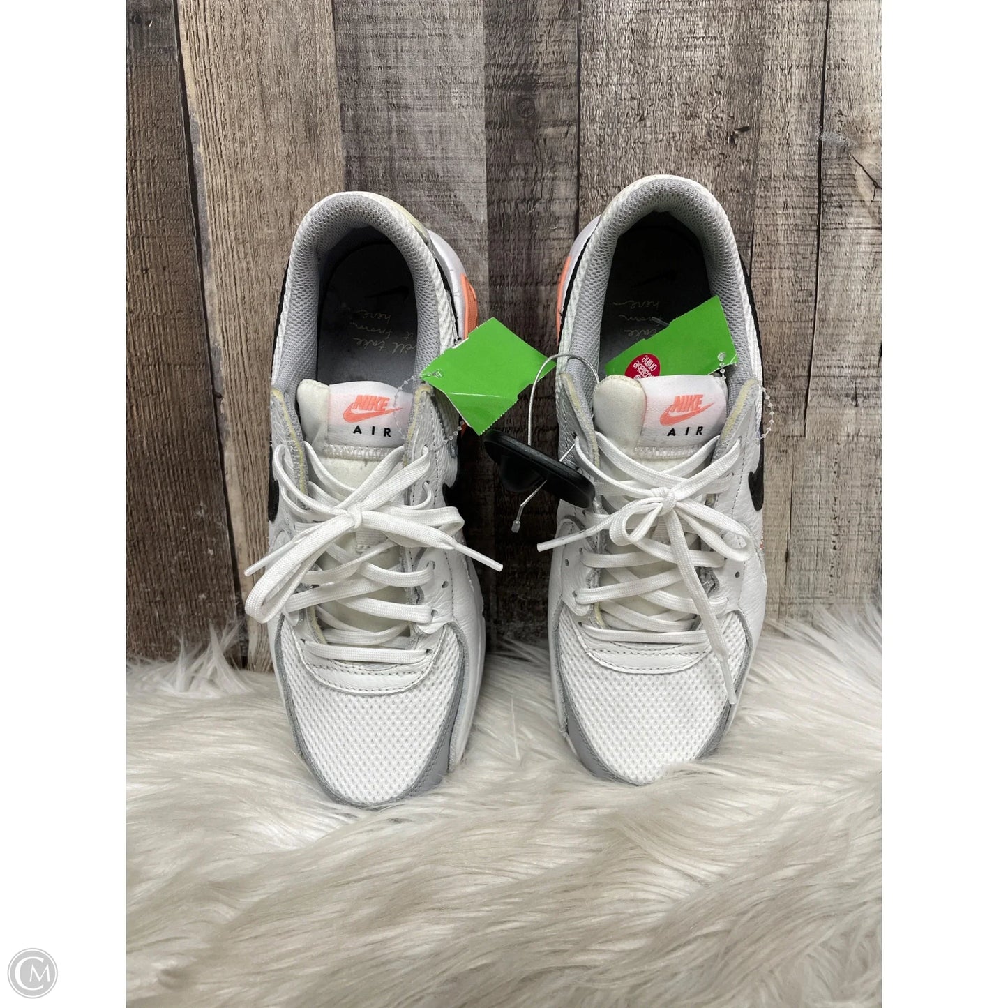 Shoes Athletic By Nike In White, Size: 8
