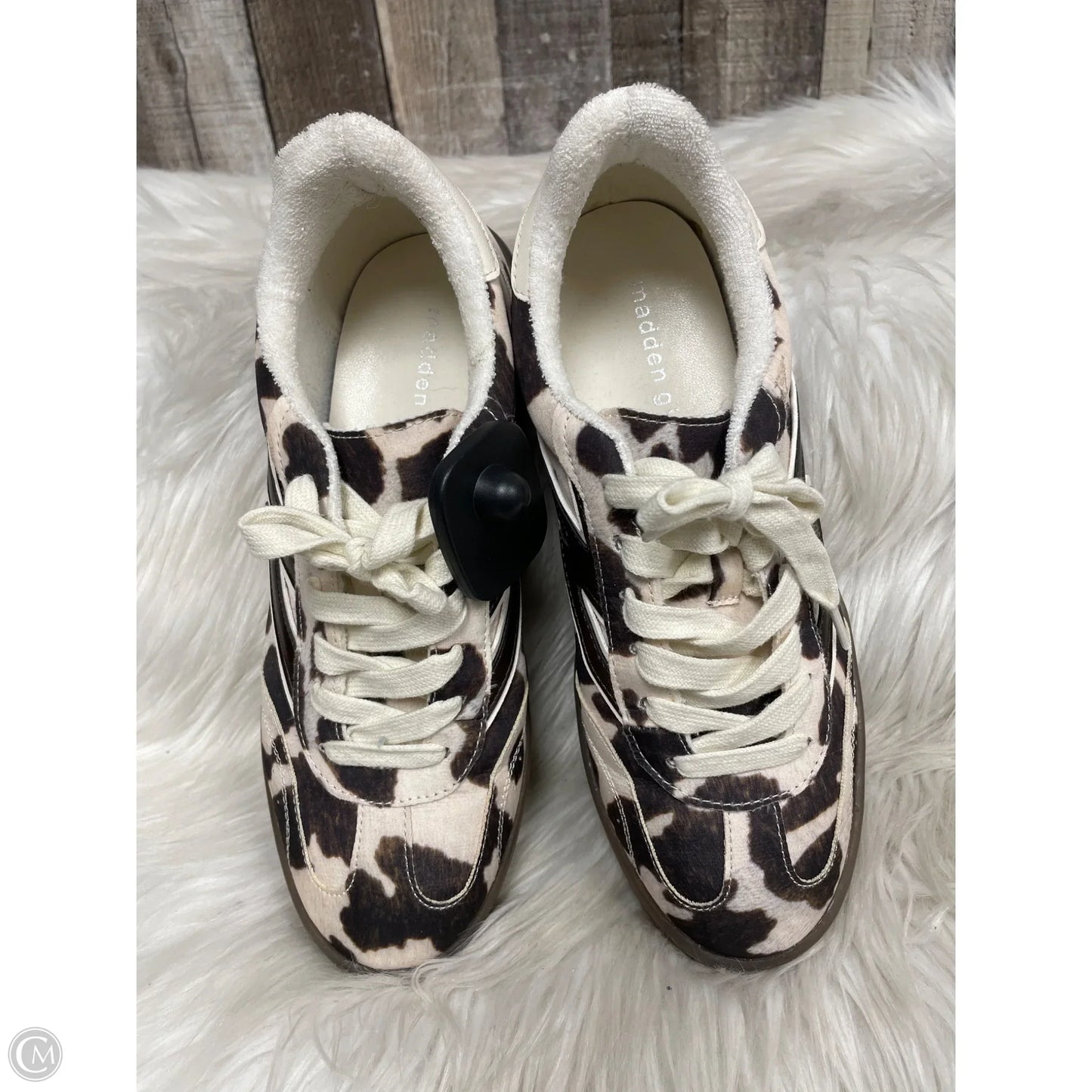 Shoes Sneakers By Madden Girl In Animal Print, Size: 8