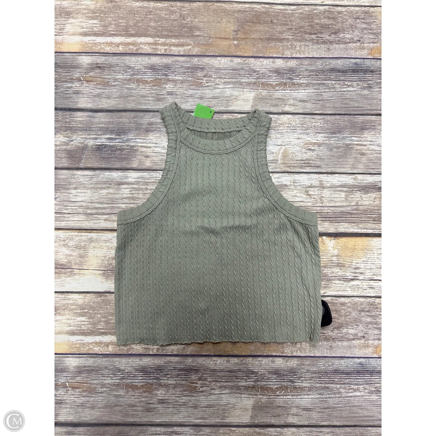 Tank Top By Arizona In Green, Size: M