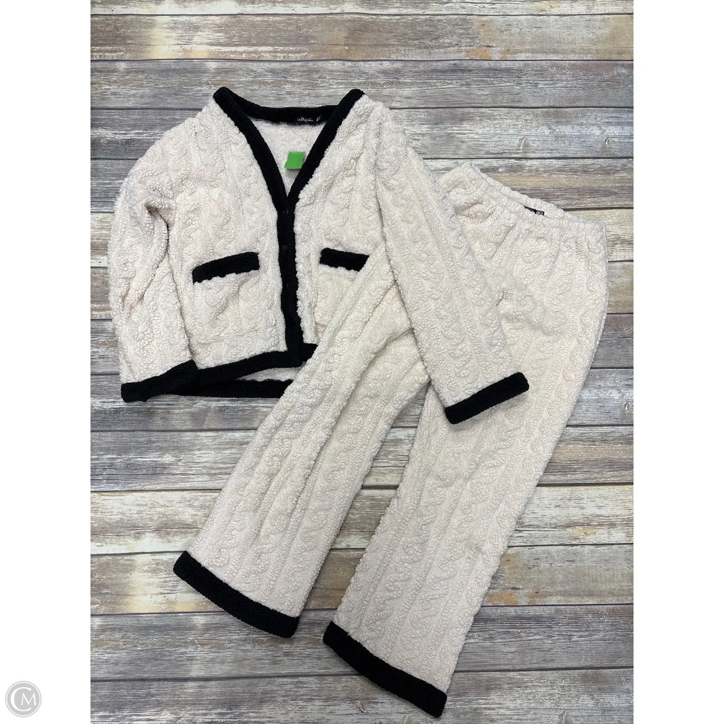 Pajamas 2pc By Tart In Beige, Size: M