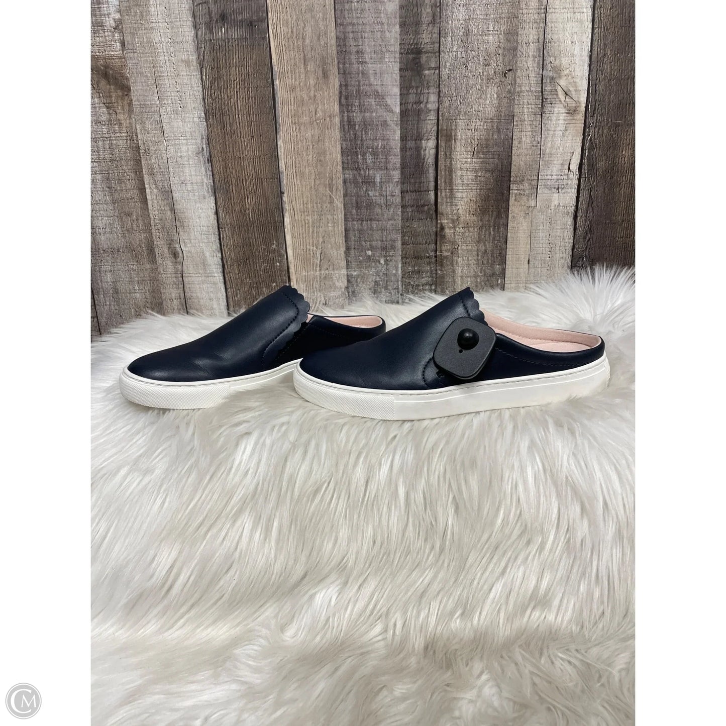 Shoes Designer By Kate Spade In Navy, Size: 8