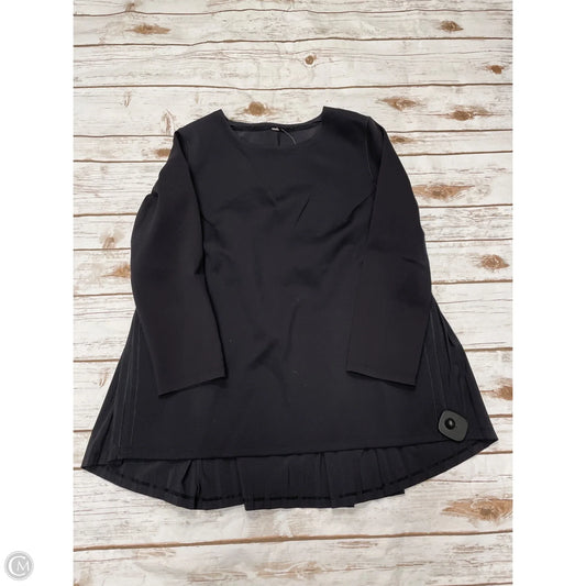 Athletic Top Long Sleeve Crewneck By Lululemon In Black, Size: M