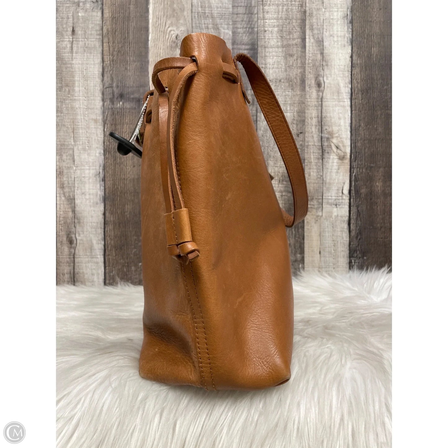 Tote Leather By Madewell, Size: Large